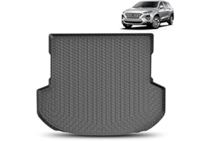 FIILINES Cargo Liner Fit for Hyundai Santa Fe 5-Seater 2019 2020 Trunk Mat Santa Fe Accessories All Weather Rear Cargo Liners