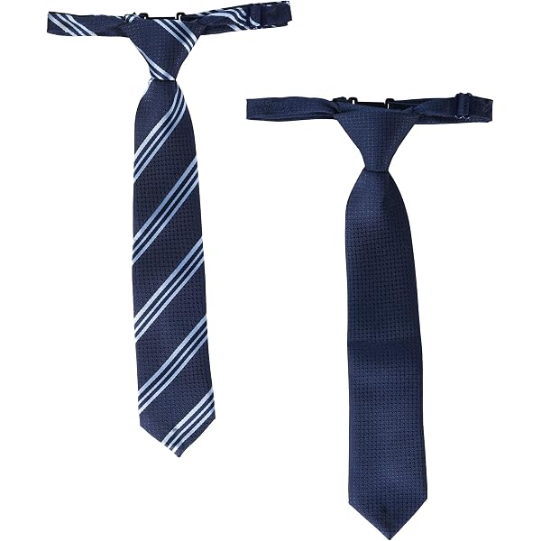 Kids Clip On Tie Vesuvio Napoli Boys' Clip-On Tie - Solid Purple