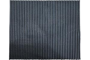 TVDUGIM Non-slip Mat 14 x 17 INCHES, Waterproof Exercise Equipment Mat Floor Protector for Indoor Mini Cycles, Mini Elliptical Exercise Bikes and Steppers