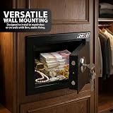 ZENO Safe Box 6.6L Steel Lock Security Safe with 3 Keys view 8