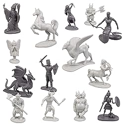 Monster Fantasy Creature Mini Action Figure Playset