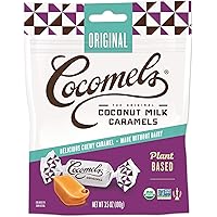 Cocomels Coconut Milk Caramels, Original Flavor, Organic, Dairy Free, Vegan, Gluten Free, Non-GMO, No High Fructose Corn Syru