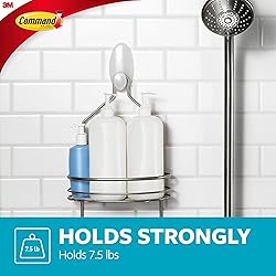 Command Caddy Hanger with Water-Resistant Adhesive
