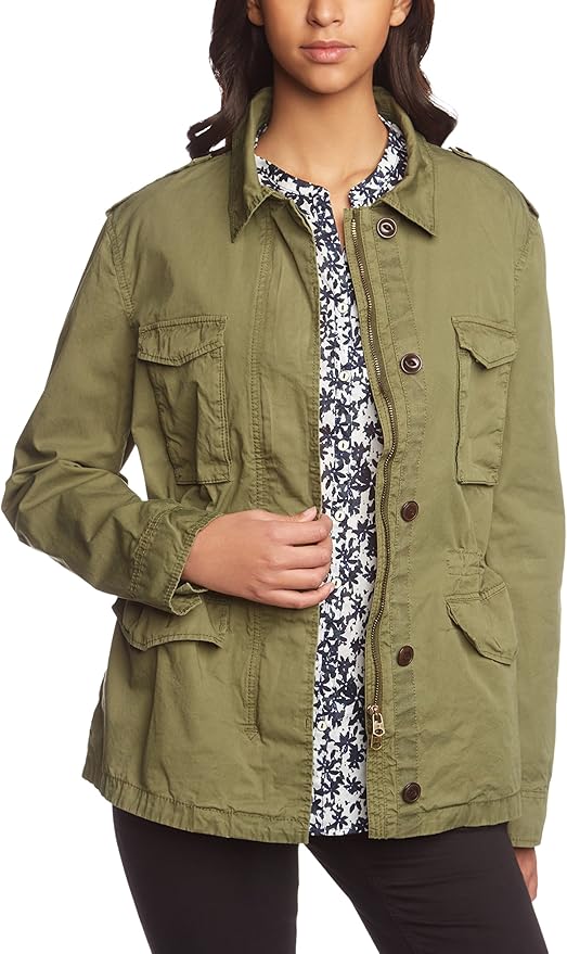 Marc O'Polo Damen 502 0293 70259 Jacke, Grün (Green Leaf 442