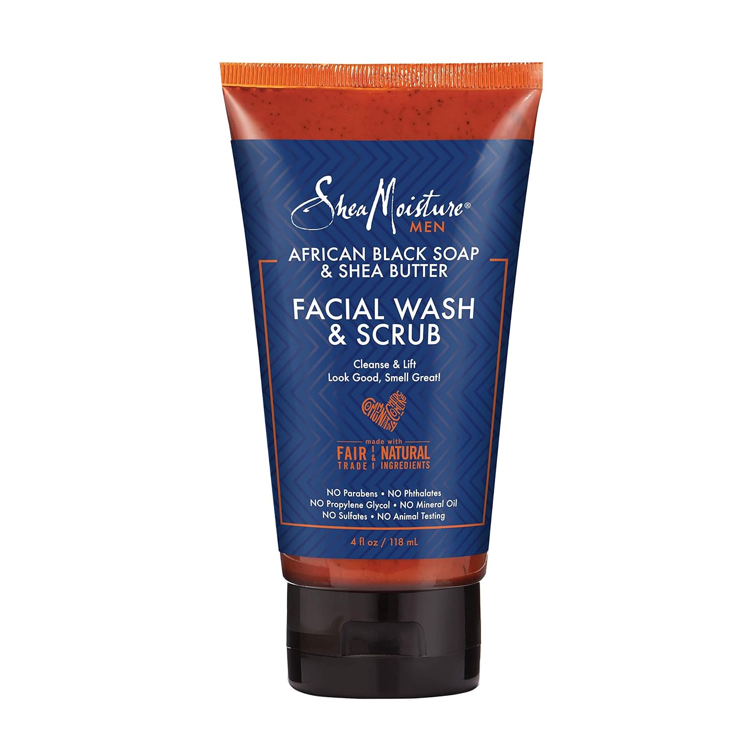 shea moisture men's face wash