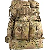 MT Military FILBE 100L Modular Rucksack System External ABS Frame Backpack | 100L FILBE Modular Rucksack System with External ABS Frame, Built for Heavy Load Support, Outdoor Carry, Camping and Hiking