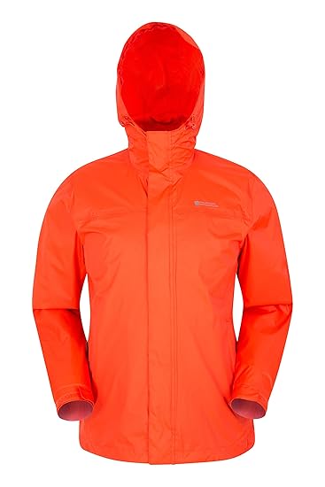 Mountain Warehouse Torrent Jacke für Herren - Wasserfeste Regenjacke, Leichter Mantel mit versiegelten Nähten, Freizeitjacke 