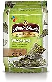 Annie Chun's Roasted Seaweed Snacks, Wasabi, 0.35 Ounce (Pack of 12)