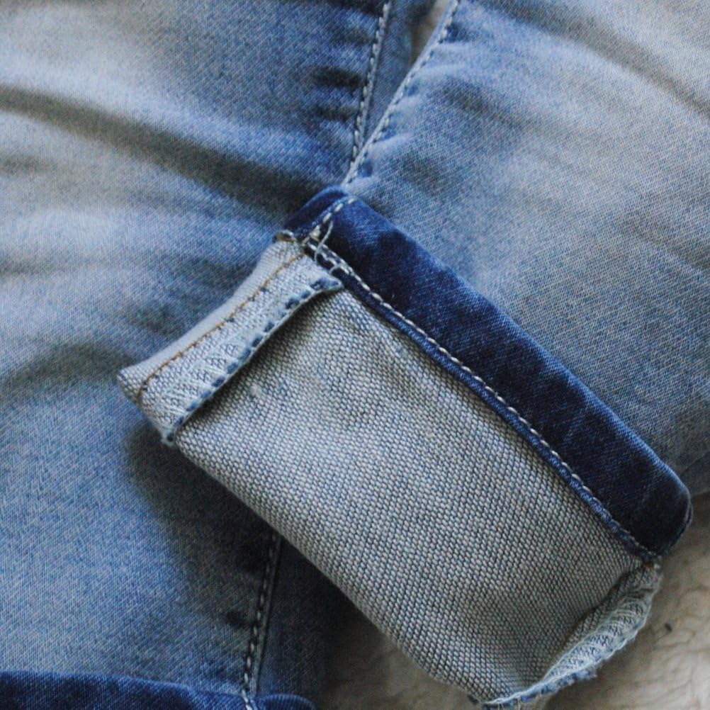 3907 Child Baby Boys Kids Jeans Soft Casual Denim Pants Trousers Blue Baby Jeans: Clothing