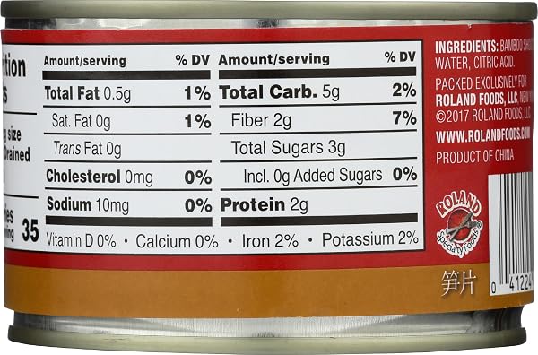 ROLAND PRODUCTS BAMBOO SHOOTS – SLICED – 8 OUNCE , UNITED STATES,