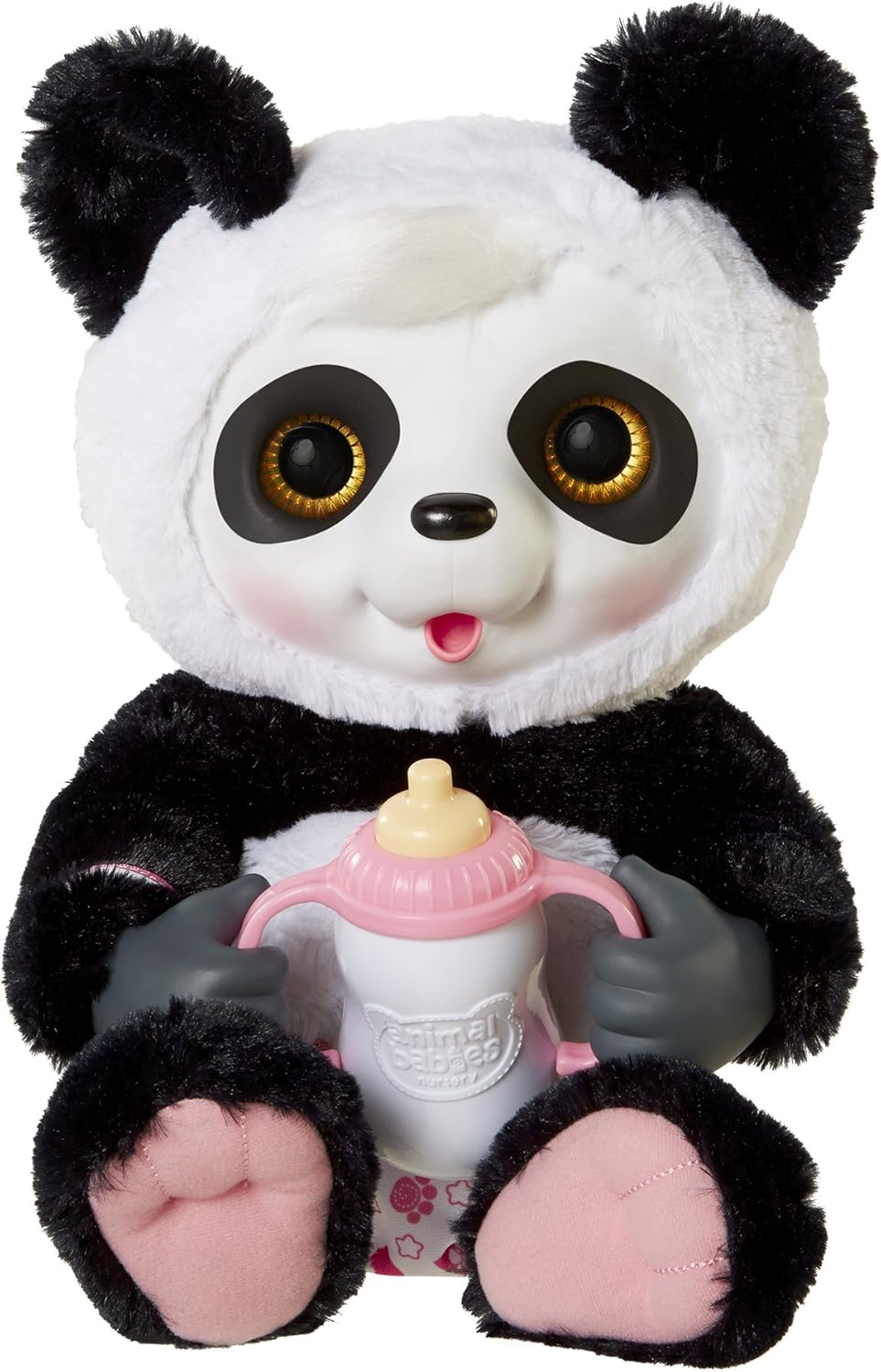 Animal Babies Deluxe Electronic Panda Plush, Puppets