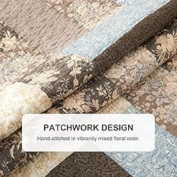 NIUDÉCOR HOME Patchwork Comforter 3pcs King Size