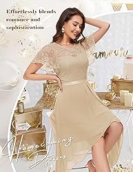 Wedtrend Women's Formal Dress, Floral Bridesmaid