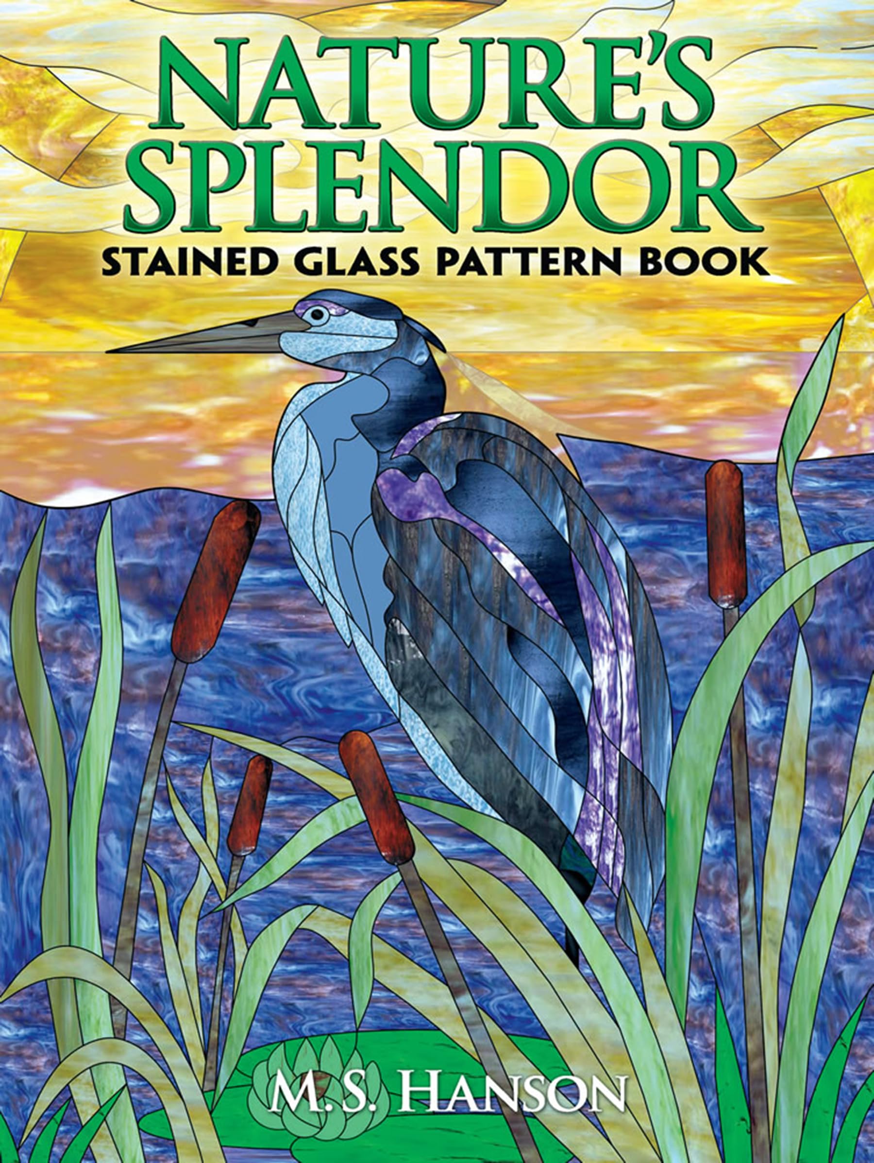 Mua Natures Splendor Stained Glass Pattern Book Trên Amazon Mỹ Chính 