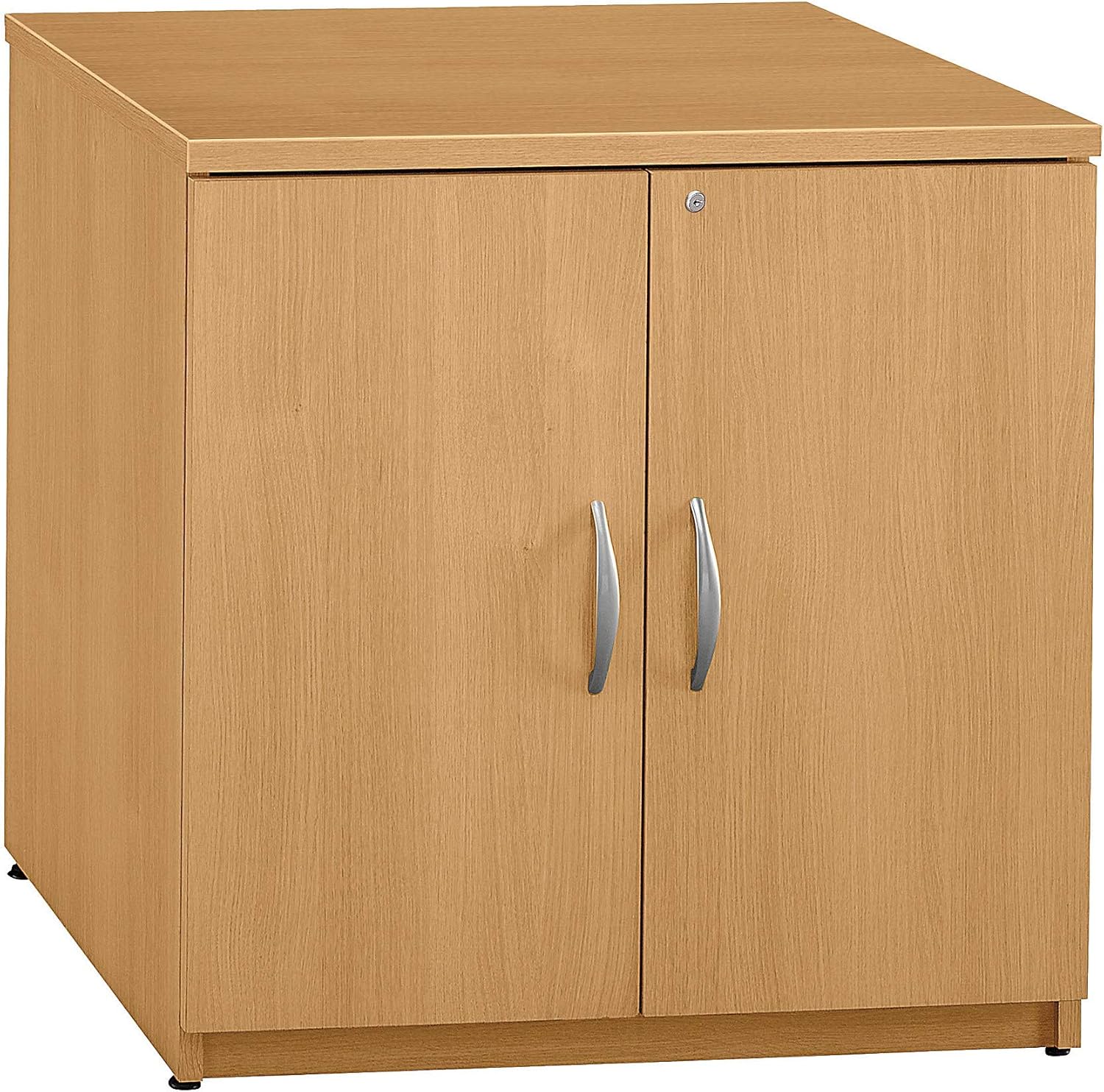 Amazon Com Bush Business Furniture Series C Collection 30w Storage Cabinet In Light Oak Furniture Decor