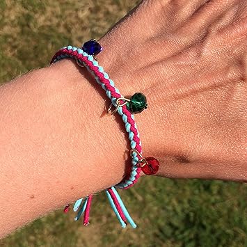 Queenmee Hair Tie Bracelet Hair Band Bracelet Beaded Hair Band