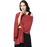 RYYOYY Soft Cashmere Blend Wrap Chic Scarf Stole for Women Wayfarer Travel Extra Large 87"x28"