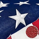 Premium American Flag 3x5 Ft TearProof Series for Outside, Heavy Duty Outdoor,Longest Lasting, Super Tough Fade Resistant Spun Polyester, High Wind US Outdoor Flags Embroidered Stars, Sewn Stripes, Brass Grommets