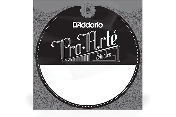 D'Addario J4501 Clear Nylon Classical Guitar Single String - Normal Tension "E' or 1st