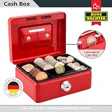 BURG-WÄCHTER 40090 MONEY 5012 Red Cabinet Safe with Keys view 2