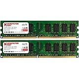 Komputerbay 4GB (2x2GB) DDR2 667MHz PC2-5300 PC2-5400 DDR2 667 (240 PIN) DIMM Desktop Memory
