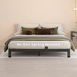 MAF 4 Inch Full Size Metal Platform Bed Frame with
