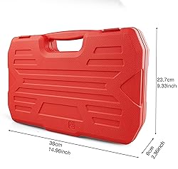 SEKETMAN 20Pcs 1/2" Drive Master Impact Hex Bit