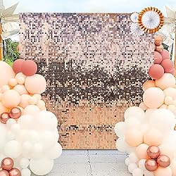 Shimmer Wall Sequin Panel Backdrop 36 Panels