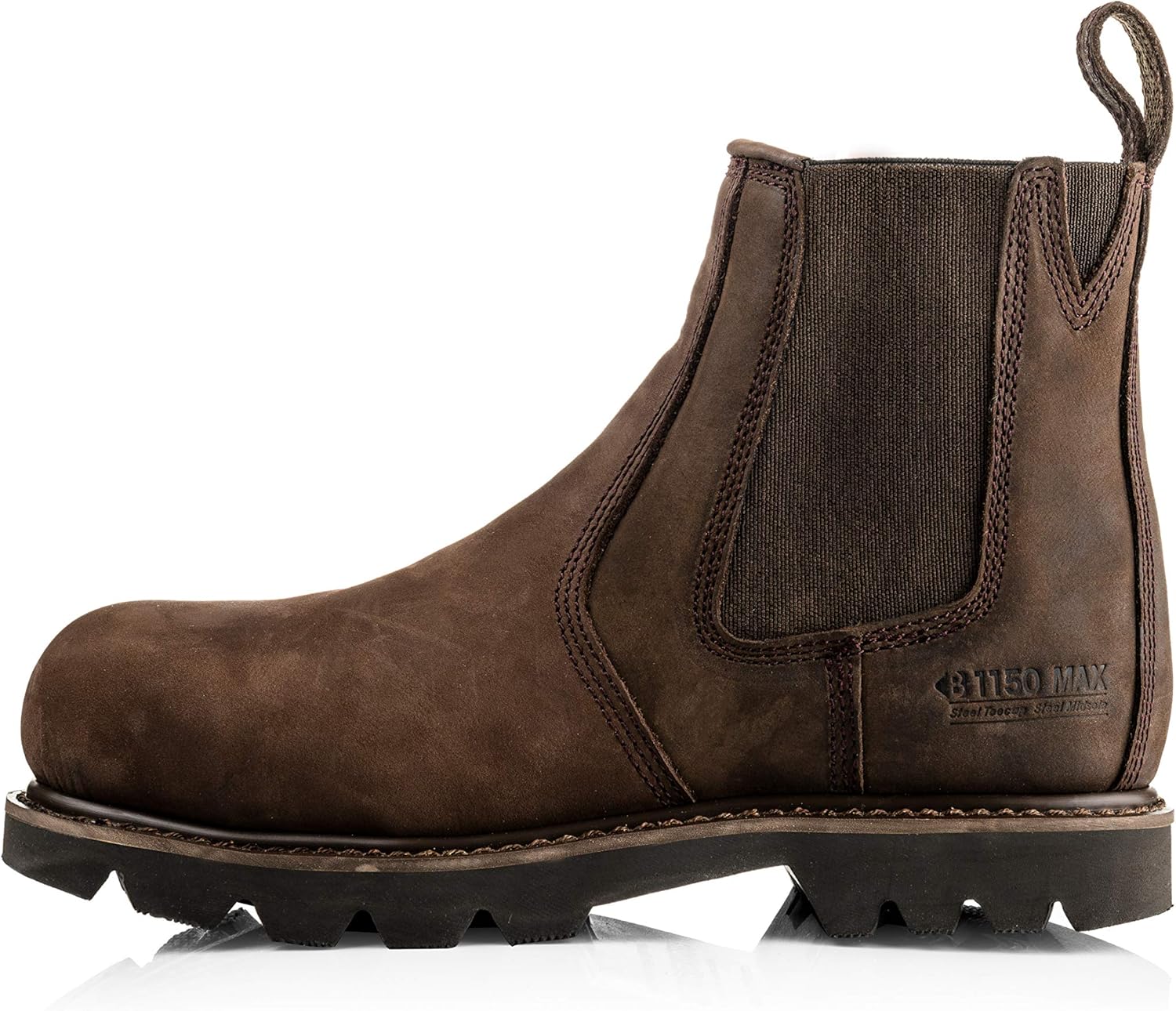 buckler steel toe cap boots