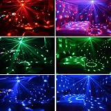 LITE WORLD 2Pack Disco Ball Light 4W USB DC5V Party Stage Lamp LED Strobe view 5