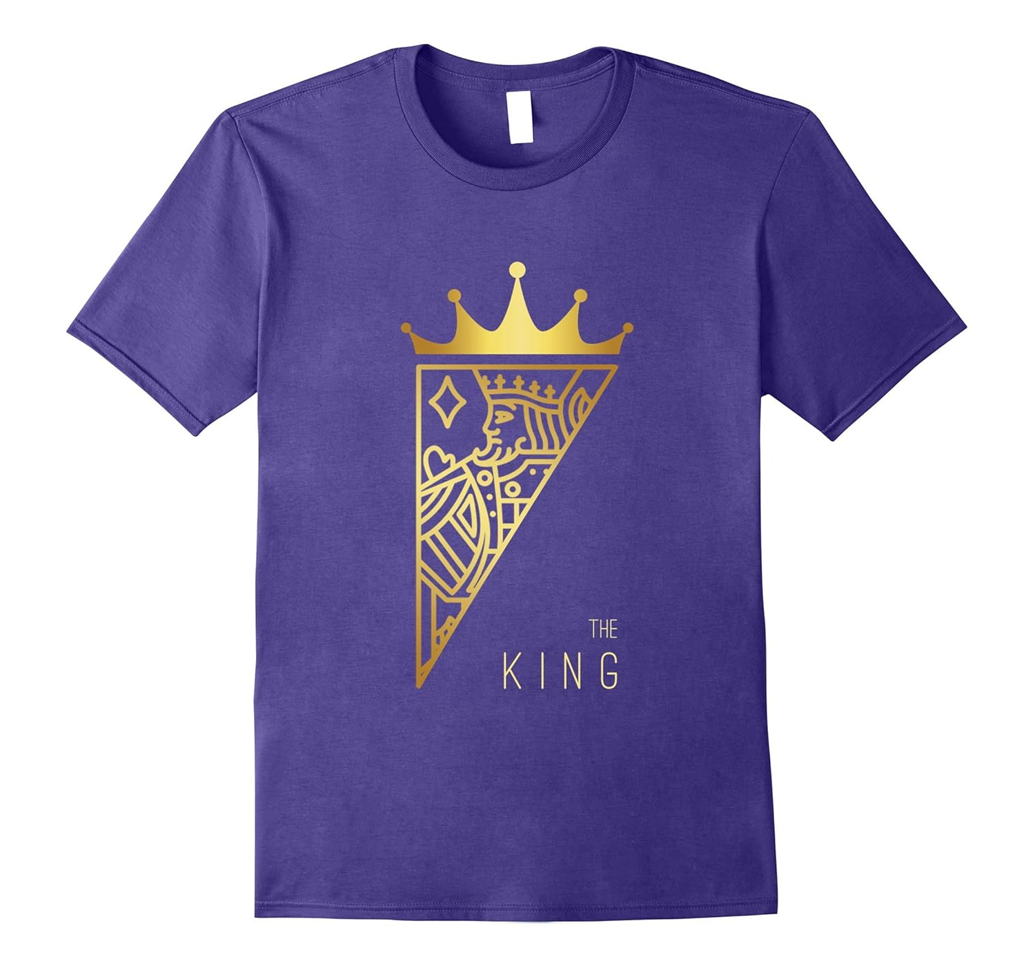 The King Card Funny T-Shirt Cute Couple Lover Gift-ANZ