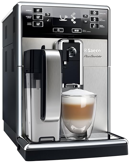 Saeco HD8927/47 PicoBaristo Super Automatic Espresso Machine, Stainless