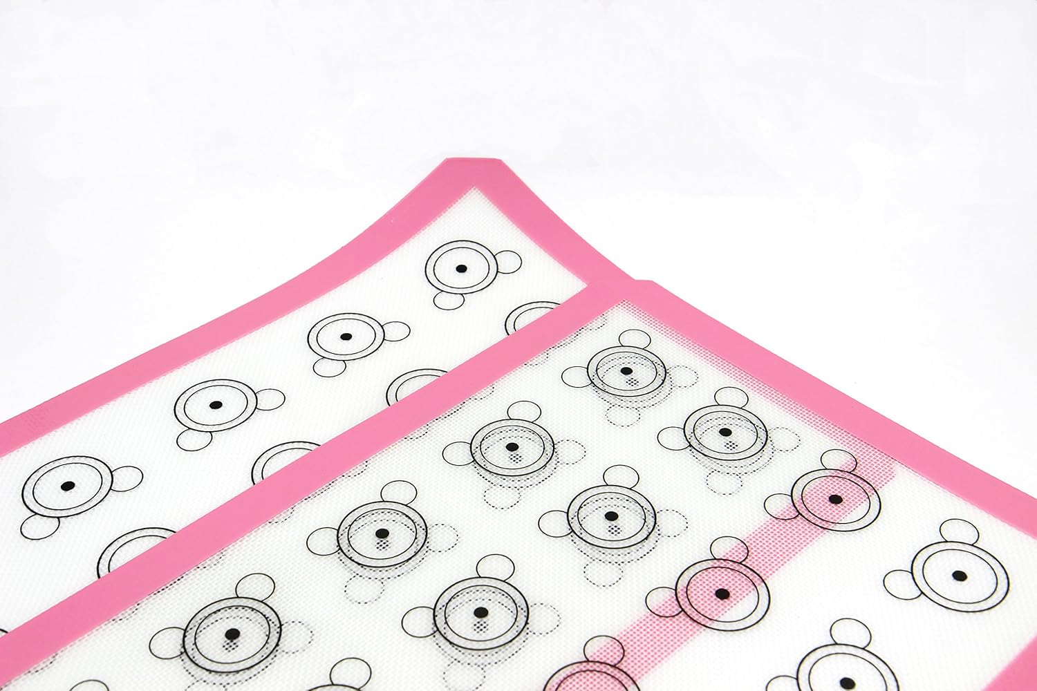 Taousa 70455 Silicone Baking Mat Set Non-stick Cookie Sheet Oven and Microwave Safe Pad, Pack of 2