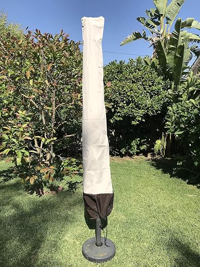 Amazon Com Bellrino Patio Market Outdoor Waterproof Canopy Cover Bags Fit 7 8 9 10 11 Ft Umbrella Furniture Decor