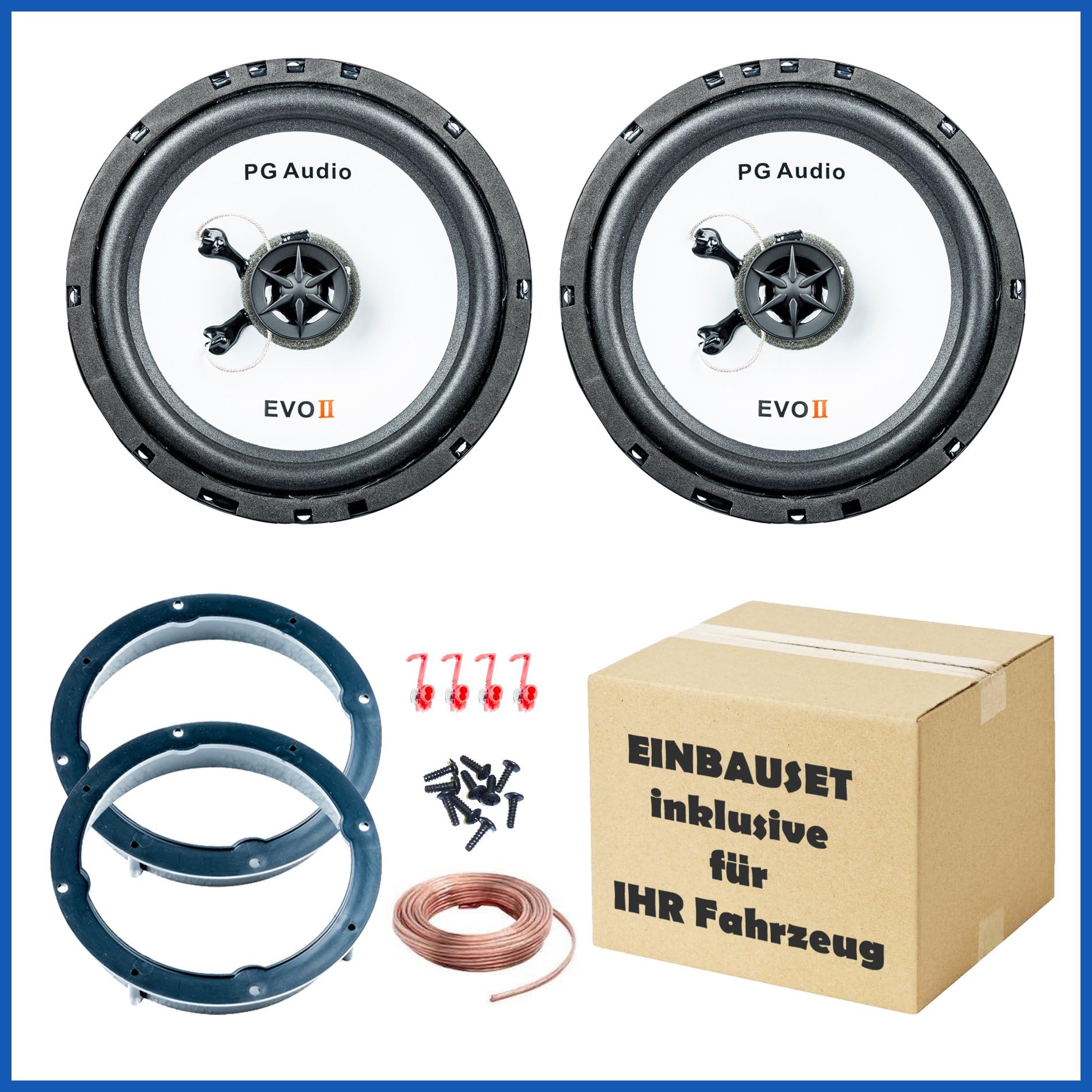 Front Speaker Boxes, PG Audio