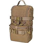 IDOGEAR SPORTS Tactical MOLLE Hydration Pack for 2L Water Bladder Reservoir Bag for Plate Carrier Outdoor Airsoft Paintball