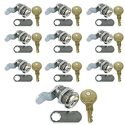 Leisure Coachworks 10 Pack 7/8" Keyed Camlock with