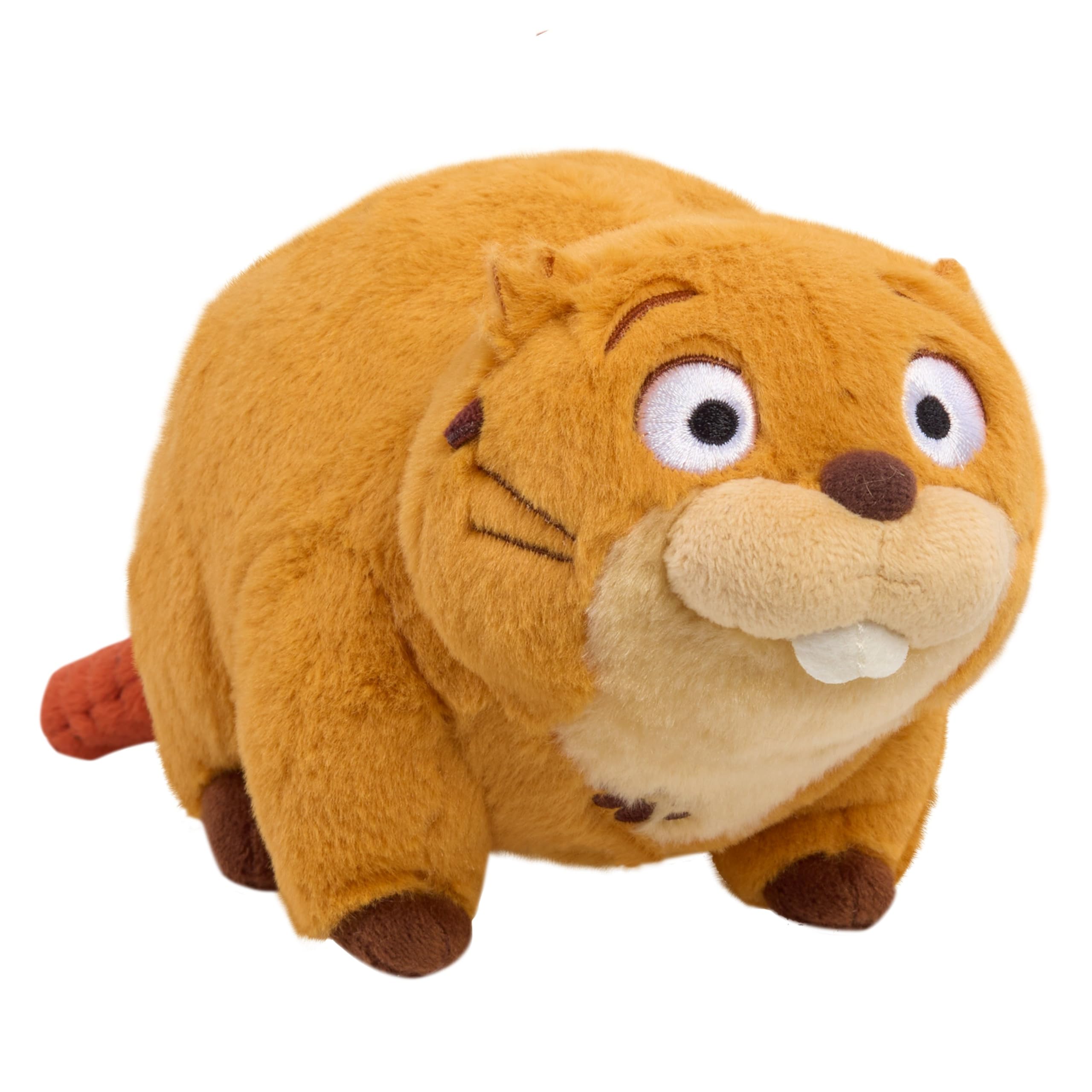 Disney and Pixar's Hoppers Small Plush - Mabel Beaver Soft Toy for Kids and Movie Fans, Inspired by The Hoppers Movie, Kids Toys for Ages 3 Up by Just Play