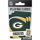 Masterpieces NFL Playing Cards, Officially Licensed League Deck, Family Games for Adults and Kids, Standard Index, Green Bay Packers