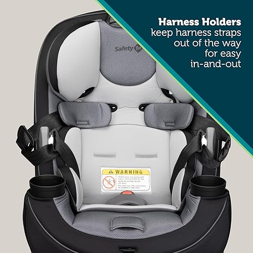 Safety 1st Grow and Go All-in-One Slim Convertible Car Seat, Rear