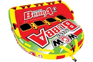 Wow Sports Bubba Towable Tubes for Boating, Boat Accessories for Tubing, Water Tube for Boats