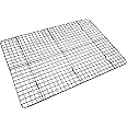 Checkered Chef Cooling Rack for Cooking and Baking - 17" x 12" Stainless Steel, Oven Safe Grid Wire Cookie Cooling Racks