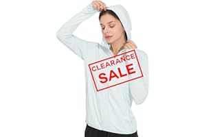 Hody Lovy Sun Protection Hoodie Jackets UV Clothing UPF 50+ Long Sleeve Shirts Hiking Golf Fishing Lightweight Quick Dry