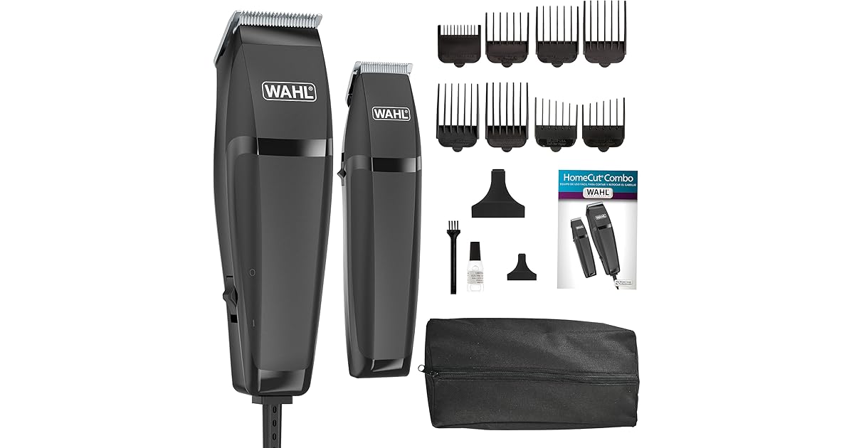 Wahl HomeCut Combo Complete Haircutting Kit only 12.49