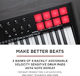 M-Audio Oxygen 49 MKV USB MIDI Keyboard Controller with NKS Bundle view 7