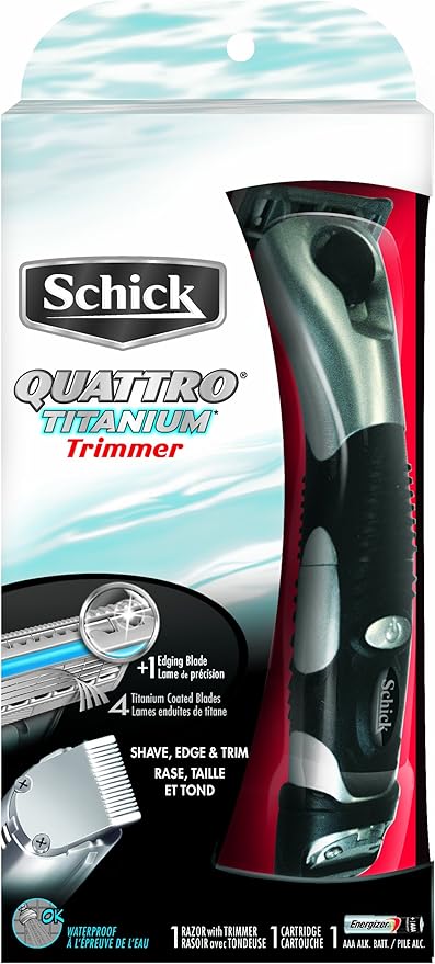 schick quattro titanium trimmer
