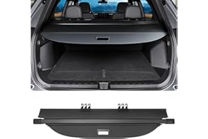 Fannyc Cargo Cover Fit for Chevy Chevrolet Equinox GMC Terrain 2018 2019 2020 2021 2022 2023 2024 Accessories,Retractable Rear Trunk Cover Luggage Security Shield Shade Cover