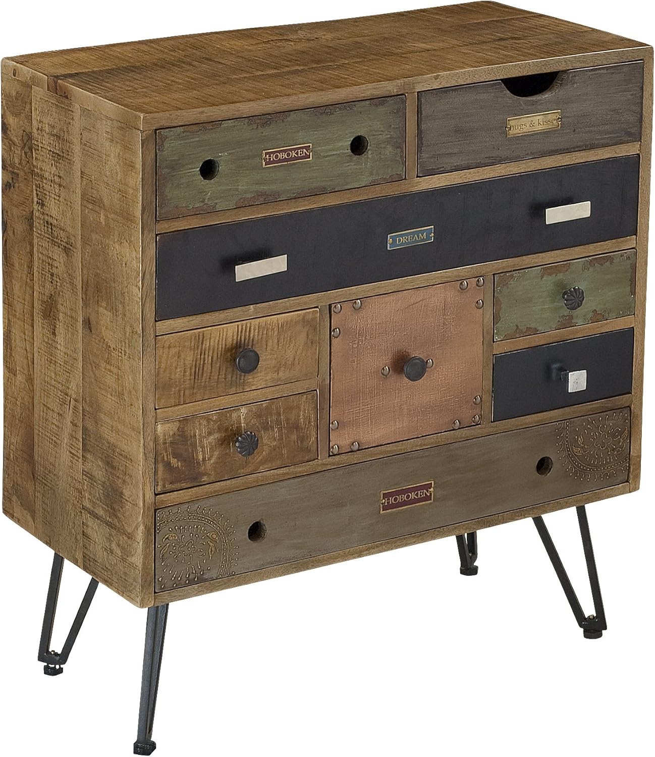 Amazon Com Treasure Trove Accents Nine Drawer Chest 30 Inch