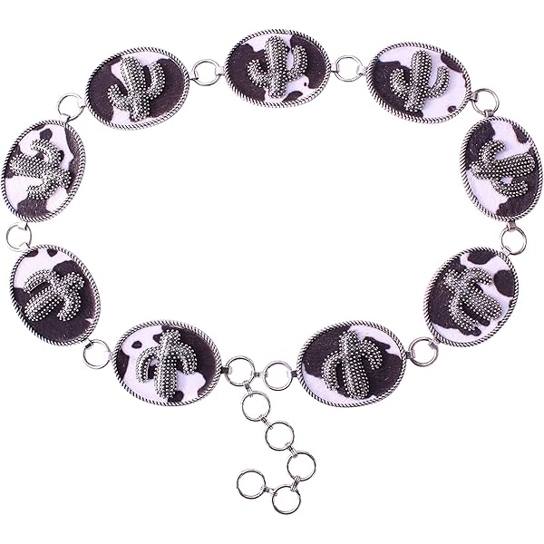 小物 VintageWorks concho belt(33in) Western Metal Concho Thunderbird Fashion Waist Belt No. 33