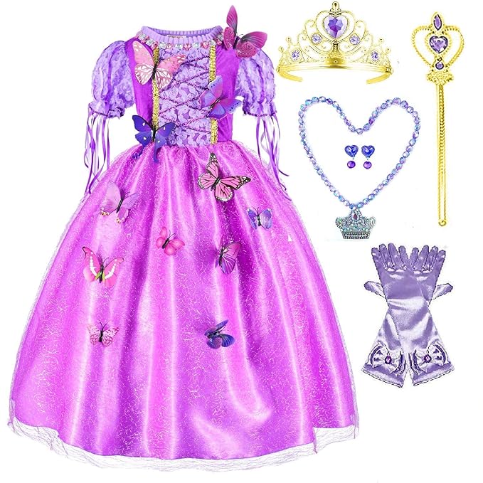Purple Princess Dress Fashion dresses